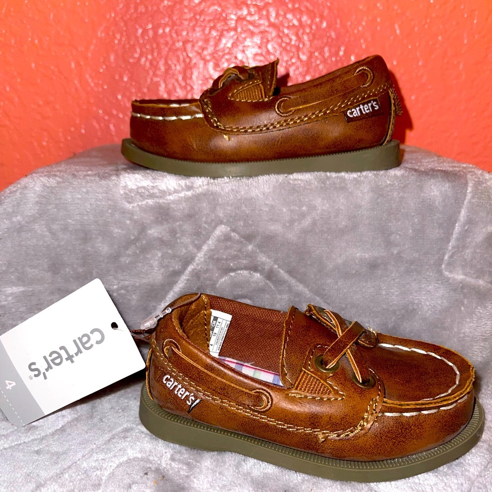 Carter’s ✰ Bauk Boat Shoes ✰ Brown ✰ Toddler Size 4 Casual